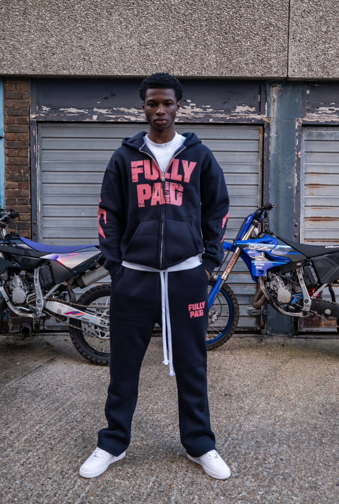 DRIFT HOODIE | NAVY / PINK