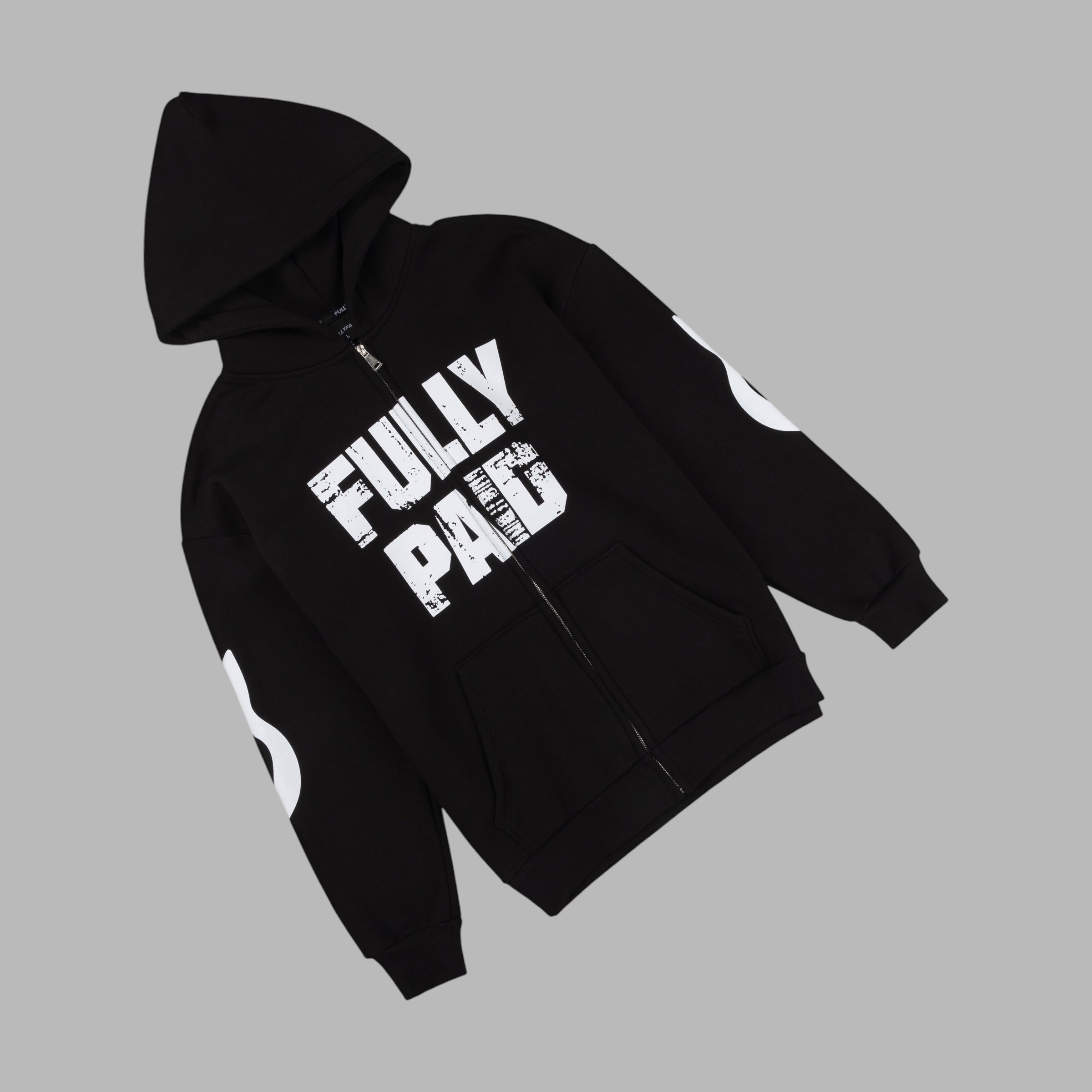 DRIFT HOODIE | BLACK / WHITE