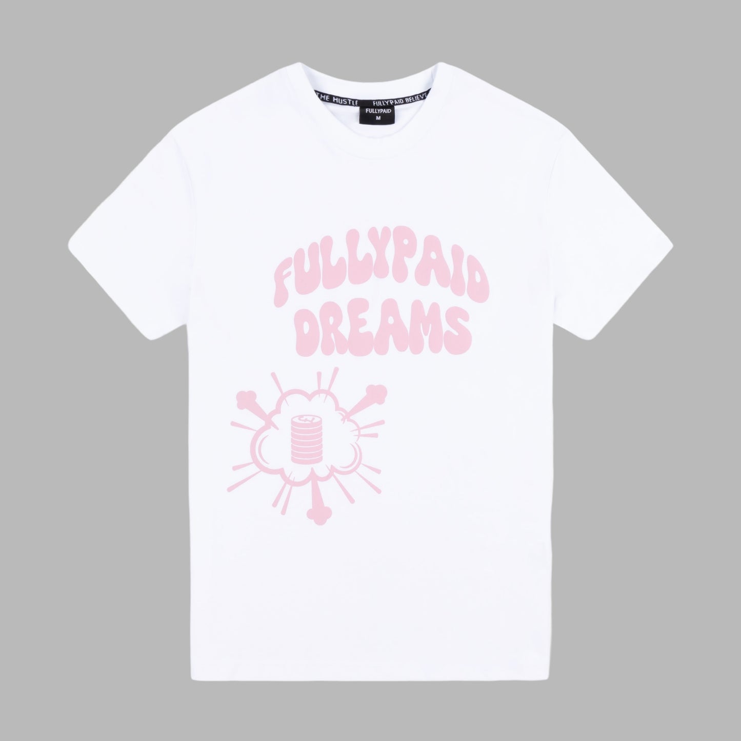 DREAMS T-SHIRT | WHITE / PINK