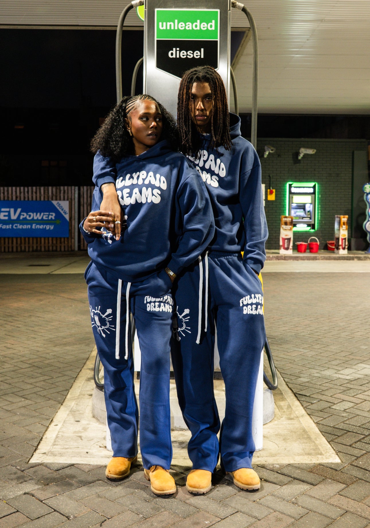 DREAMSl HOODIE | NAVY / WHITE