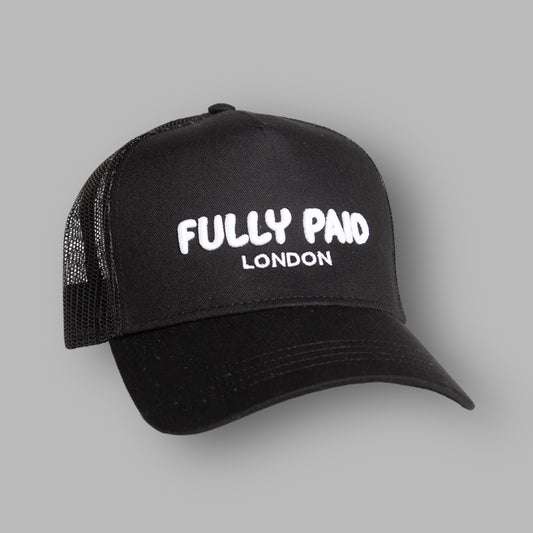 FULLYPAID LONDON CAP | BLACK
