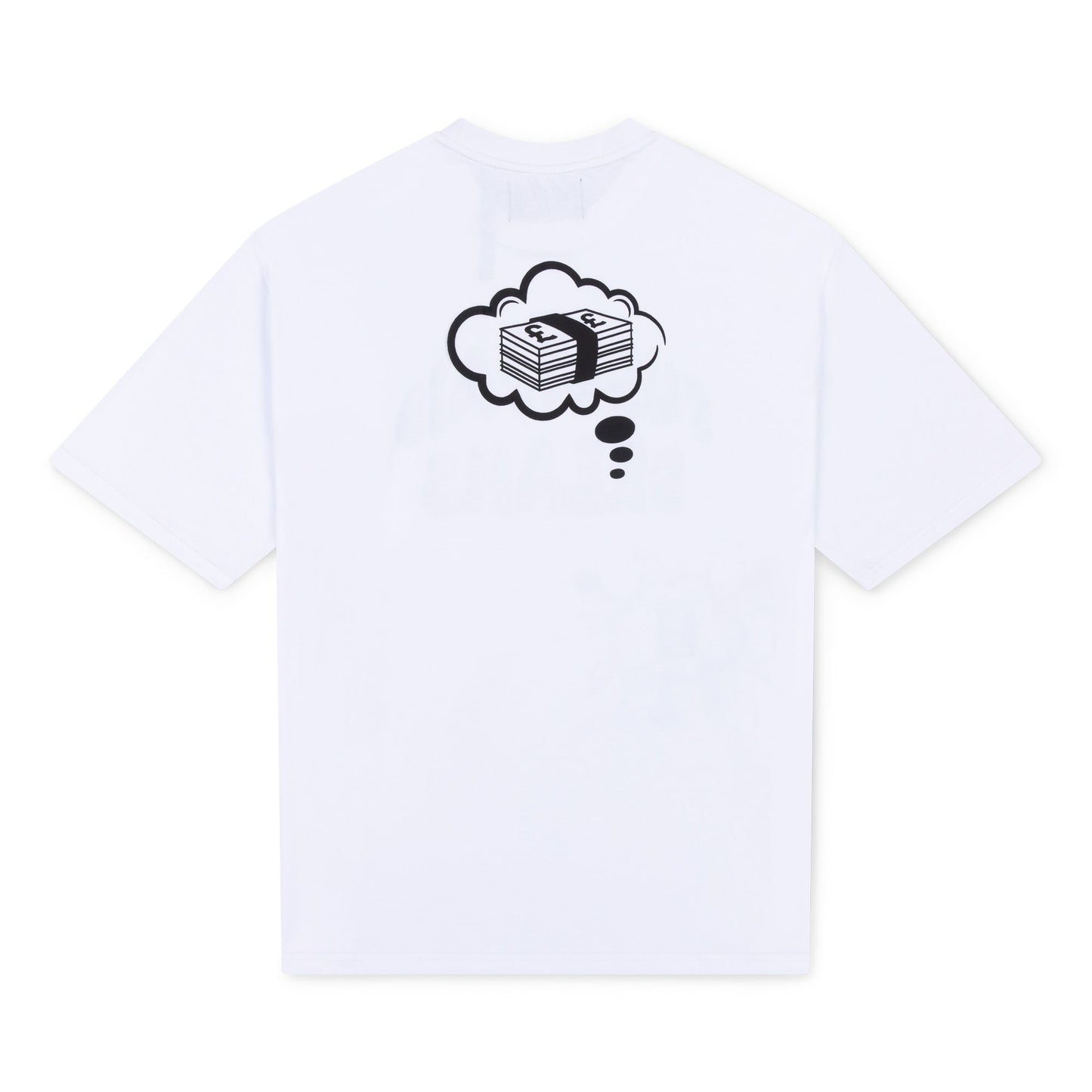 DREAMS OVERSIZED T-SHIRT | WHITE / BLACK