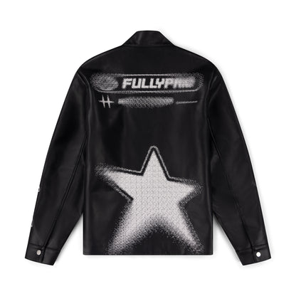 FULLYPAID RACER LEATHER JACKET
