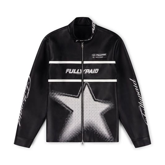 FULLYPAID RACER FOH LEATHER JACKET