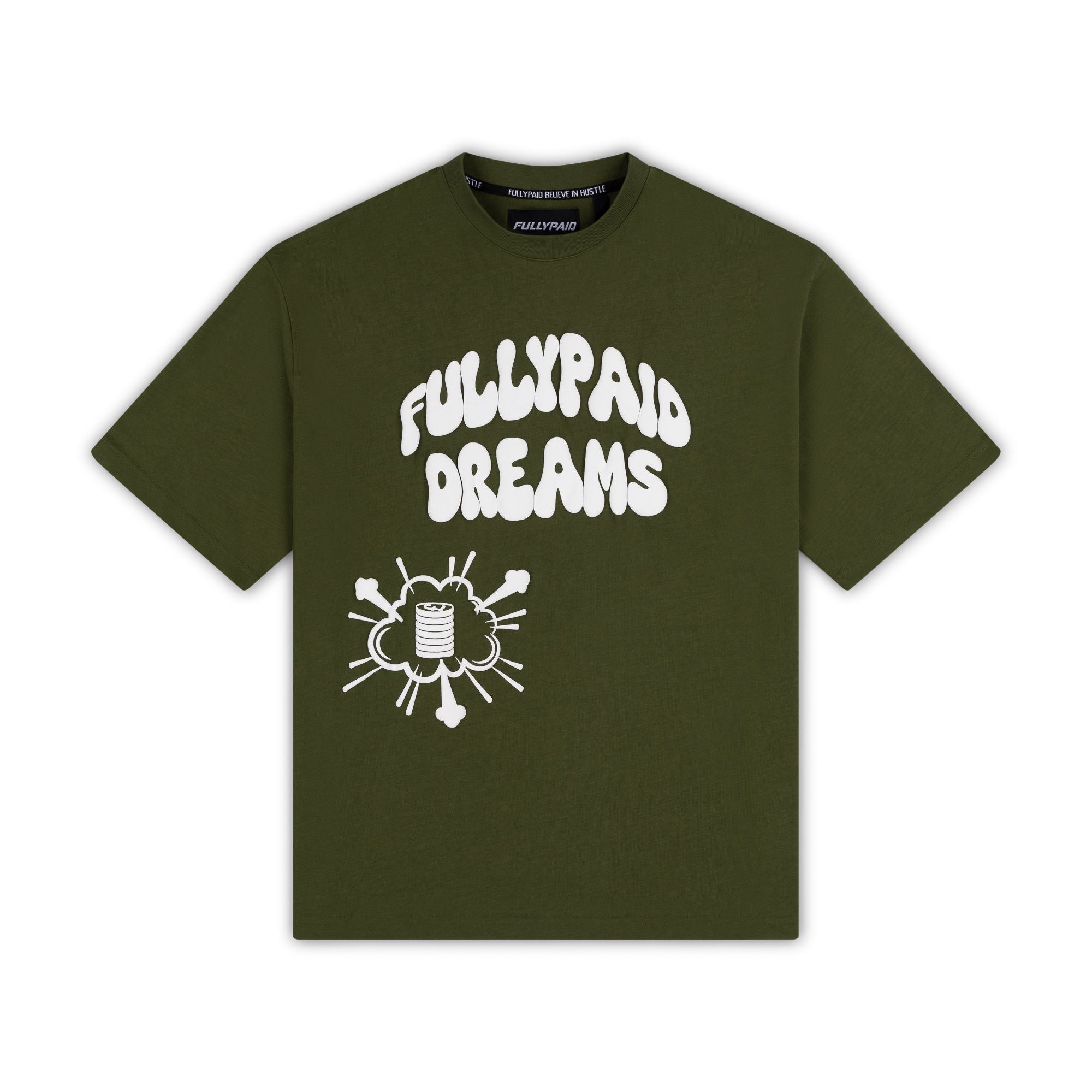 DREAMS OVERSIZED T-SHIRT | KHAKI