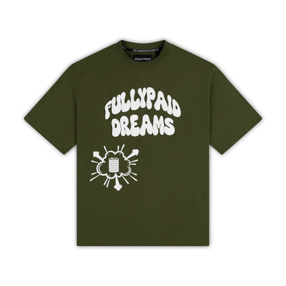 DREAMS OVERSIZED T-SHIRT | KHAKI