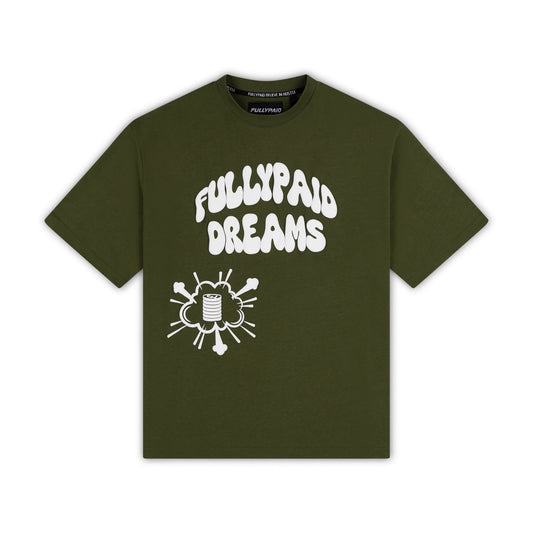 DREAMS OVERSIZED T-SHIRT | KHAKI