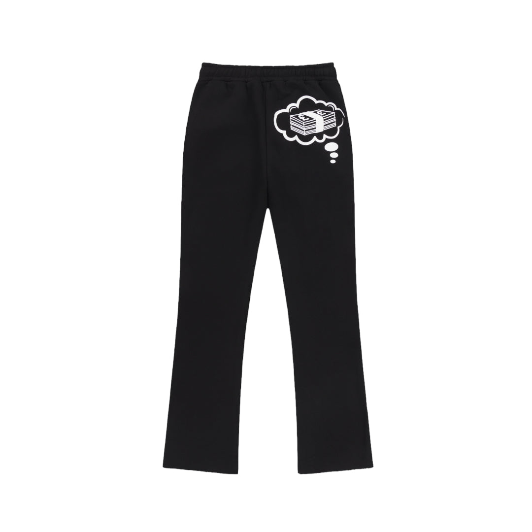 DREAMS JOGGERS | BLACK / WHITE