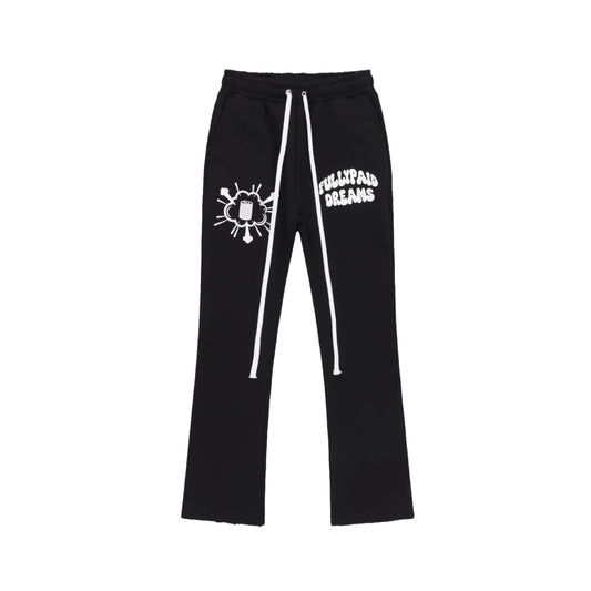 DREAMS JOGGERS | BLACK / WHITE