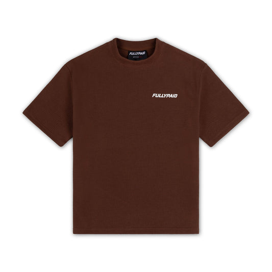 FP BROWN WAFFLE T SHIRT