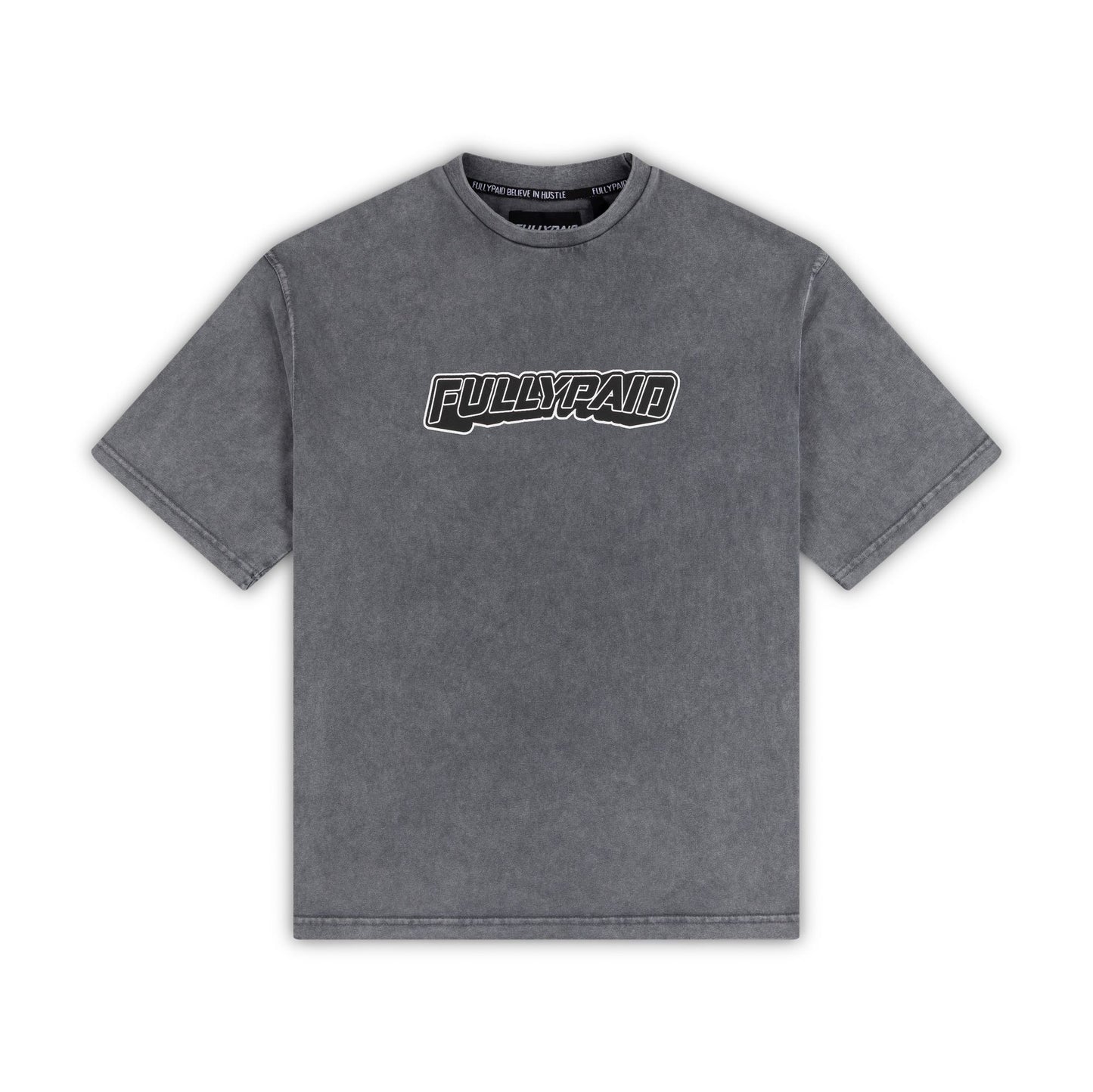 ACID WASH GREY T SHIRT