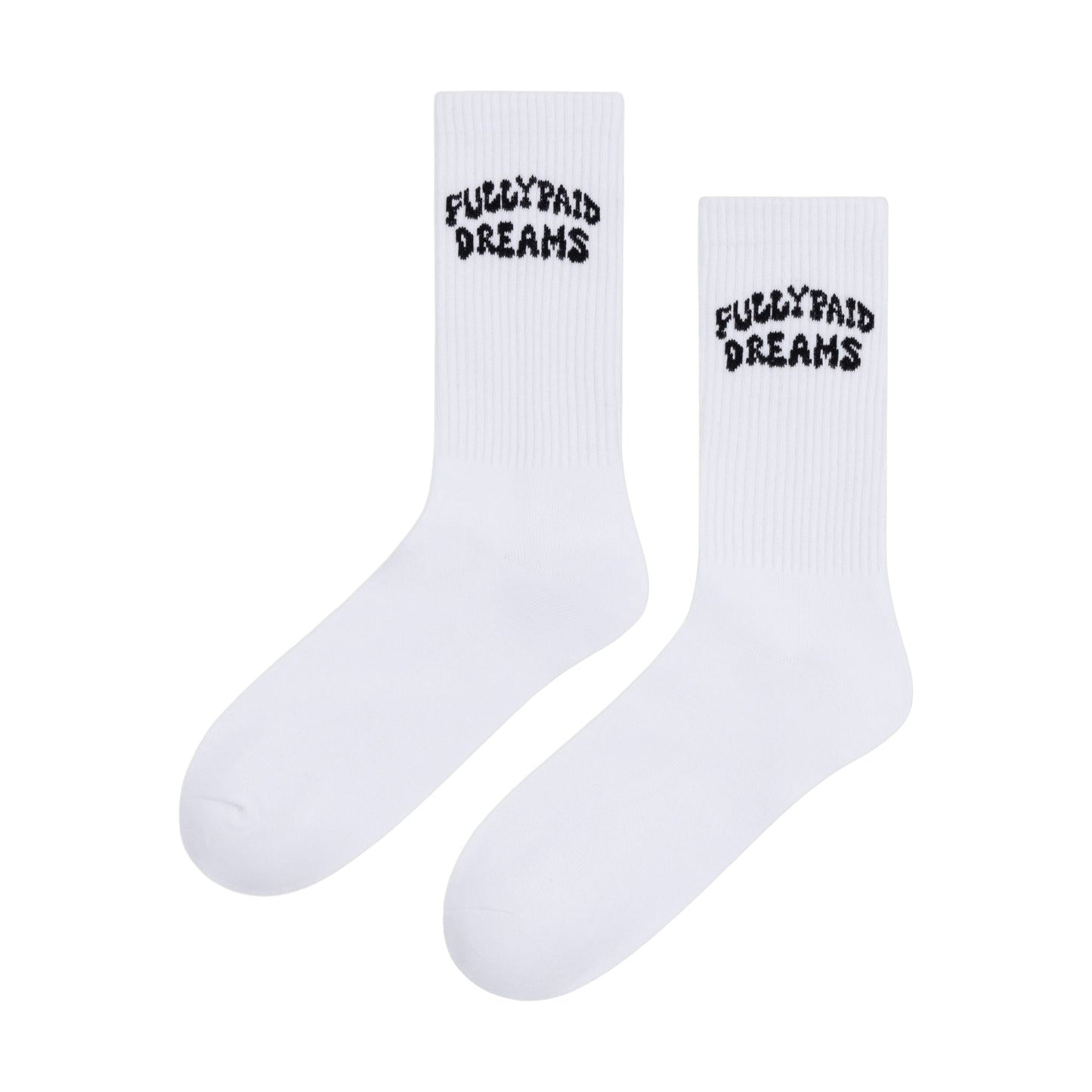DREAMS SOCKS | WHITE / BLACK