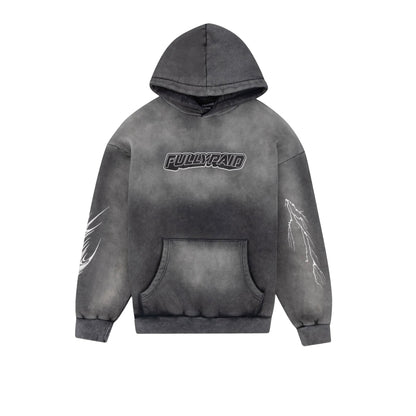 FP PREMIUM WASH ACID WASH HOODIE | GREY