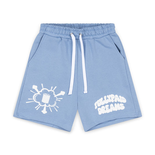 DREAMS SHORTS | SKY BLUE / WHITE