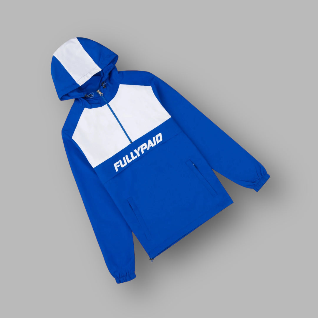 FULLYPAID HALF ZIP TRACKSUIT | ROYAL/WHITE