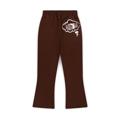 DREAMS JOGGERS | BROWN / WHITE