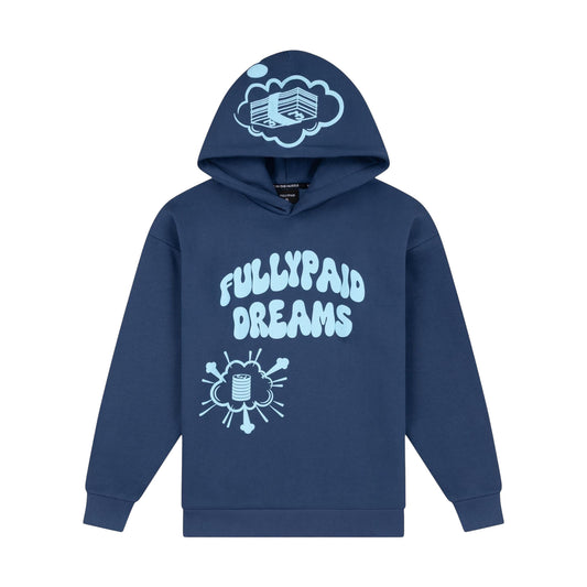 DREAMS HOODIE | NAVY / SKY BLUE