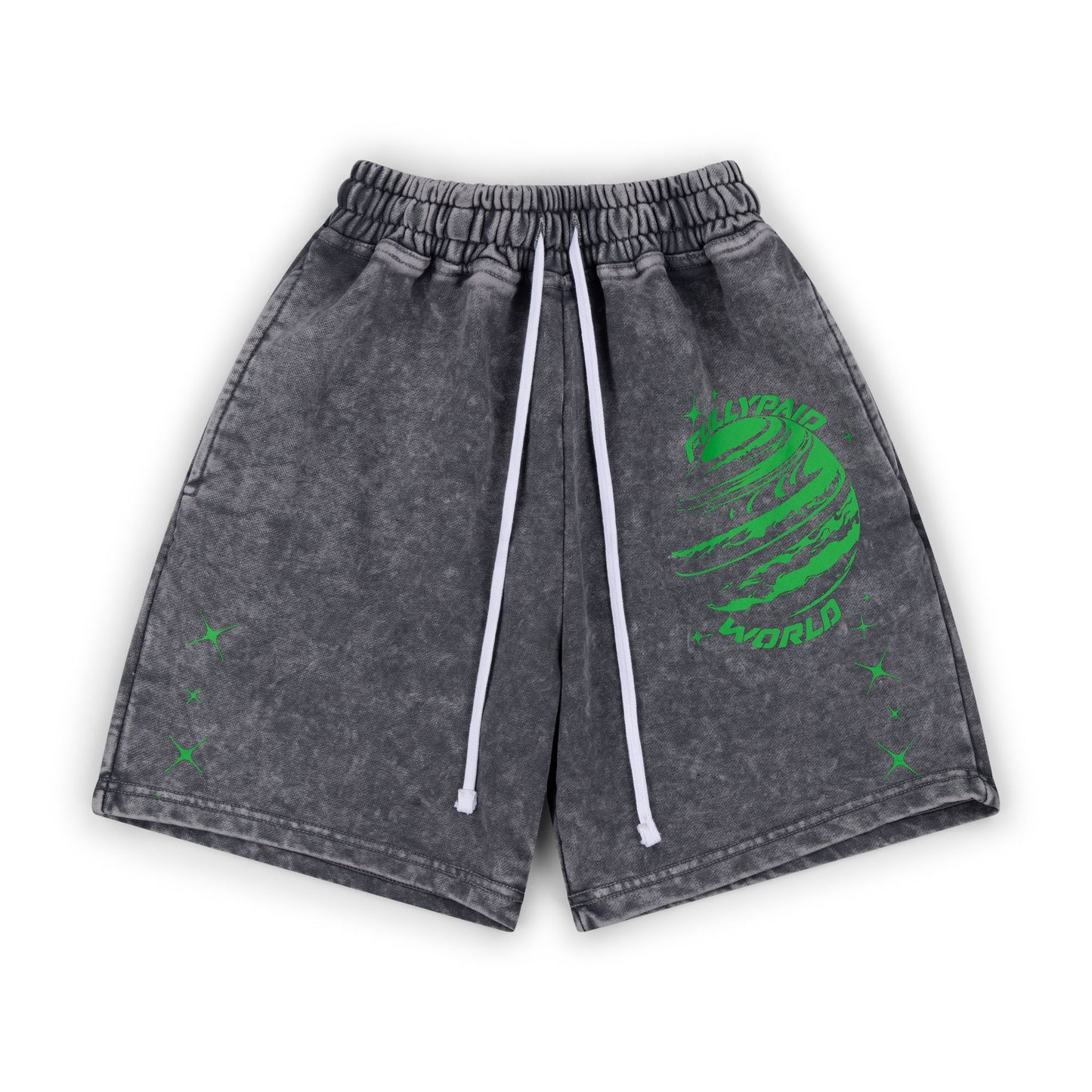 WORLD GREY GREEN|SHORTS