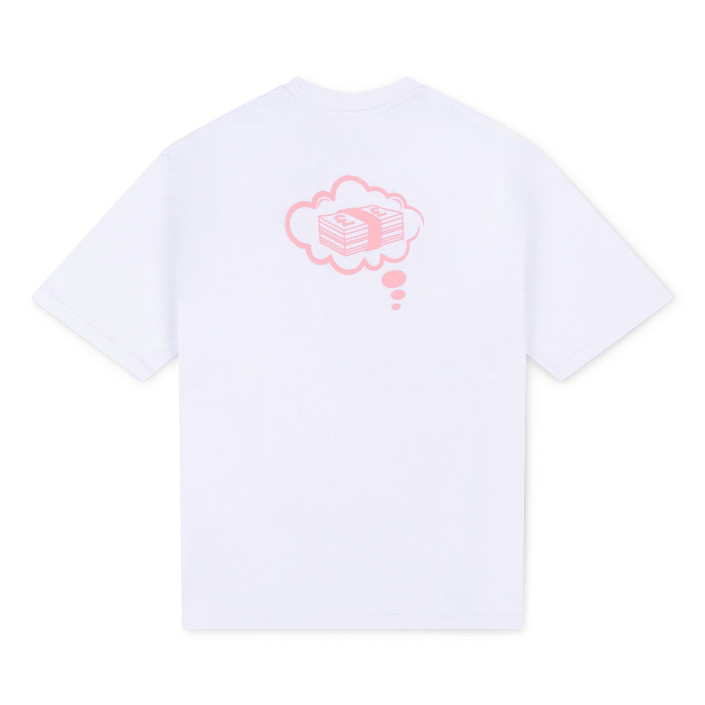 DREAMS OVERSIZED T-SHIRT | WHITE / PINK