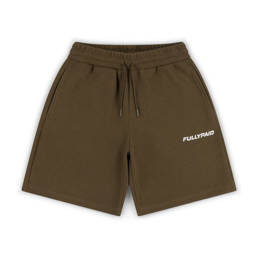 FP KHAKI WAFFLE T SHORTS