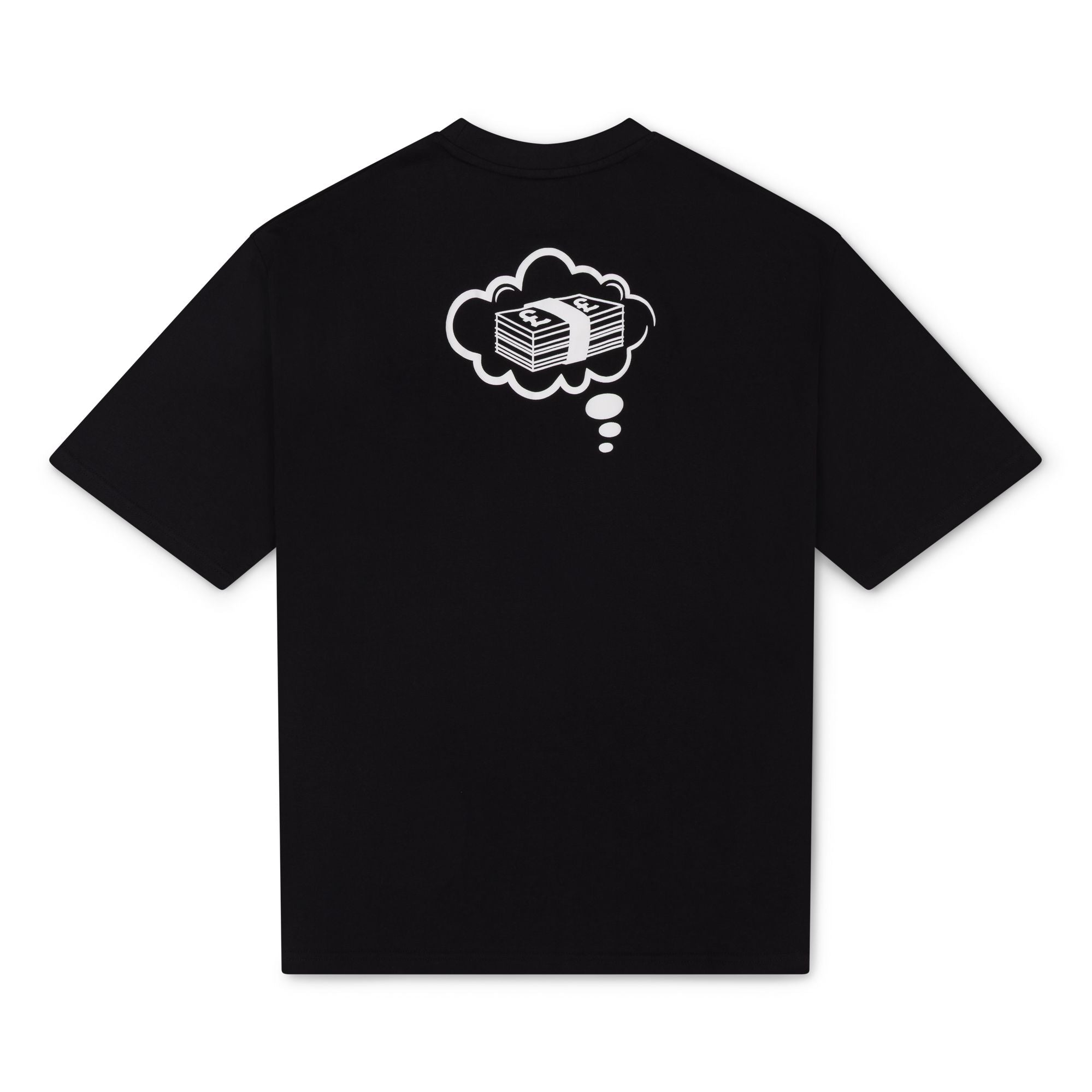 DREAMS OVERSIZED T-SHIRT | BLACK / WHITE