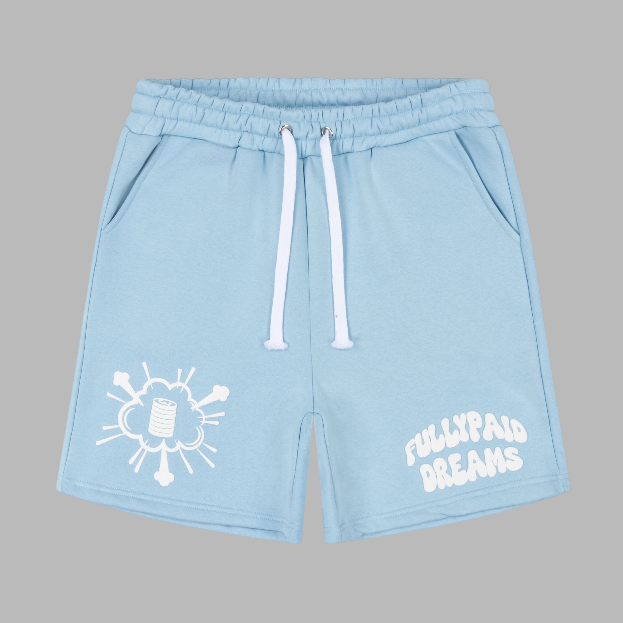 DREAMS SHORTS | SKY BLUE / WHITE