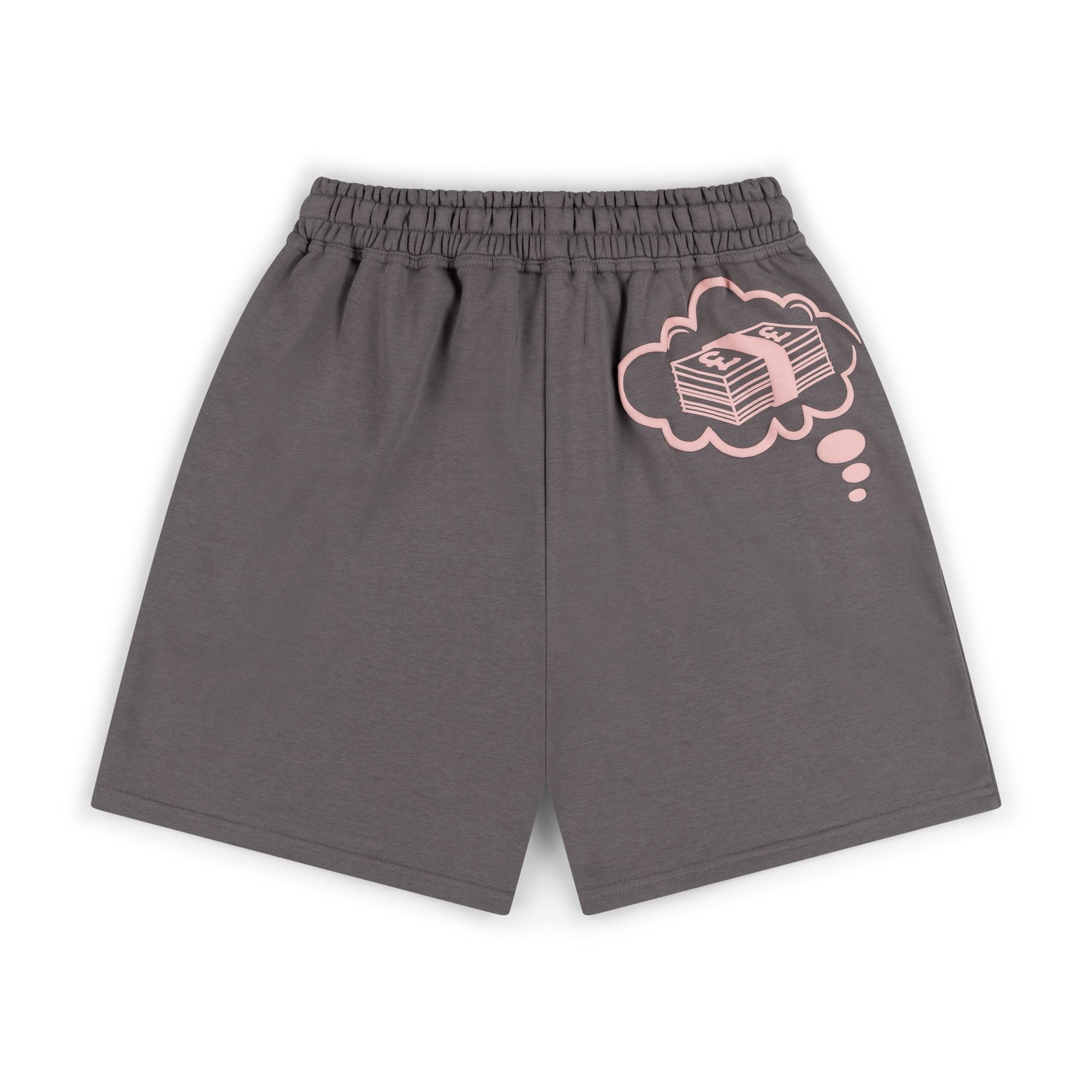 DREAM SHORTS CHARCOAL GREY / PINK