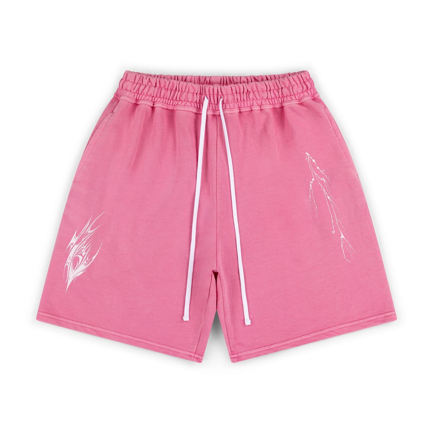 ACID WASH PINK SHORT