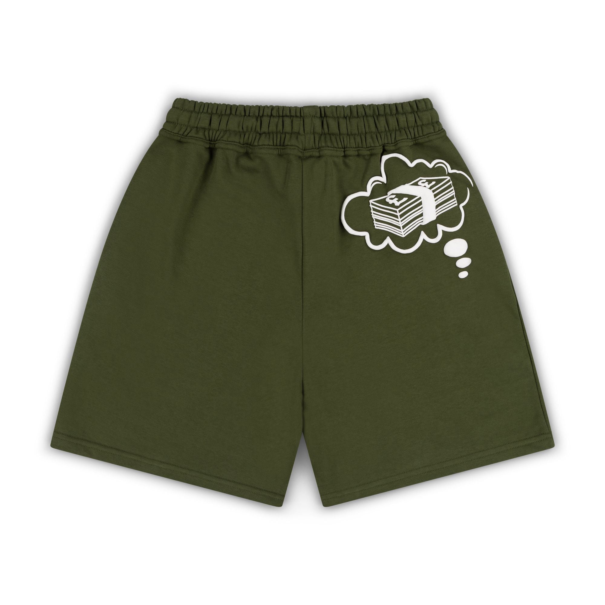 DREAMS KHAKI/ WHITE SHORTS