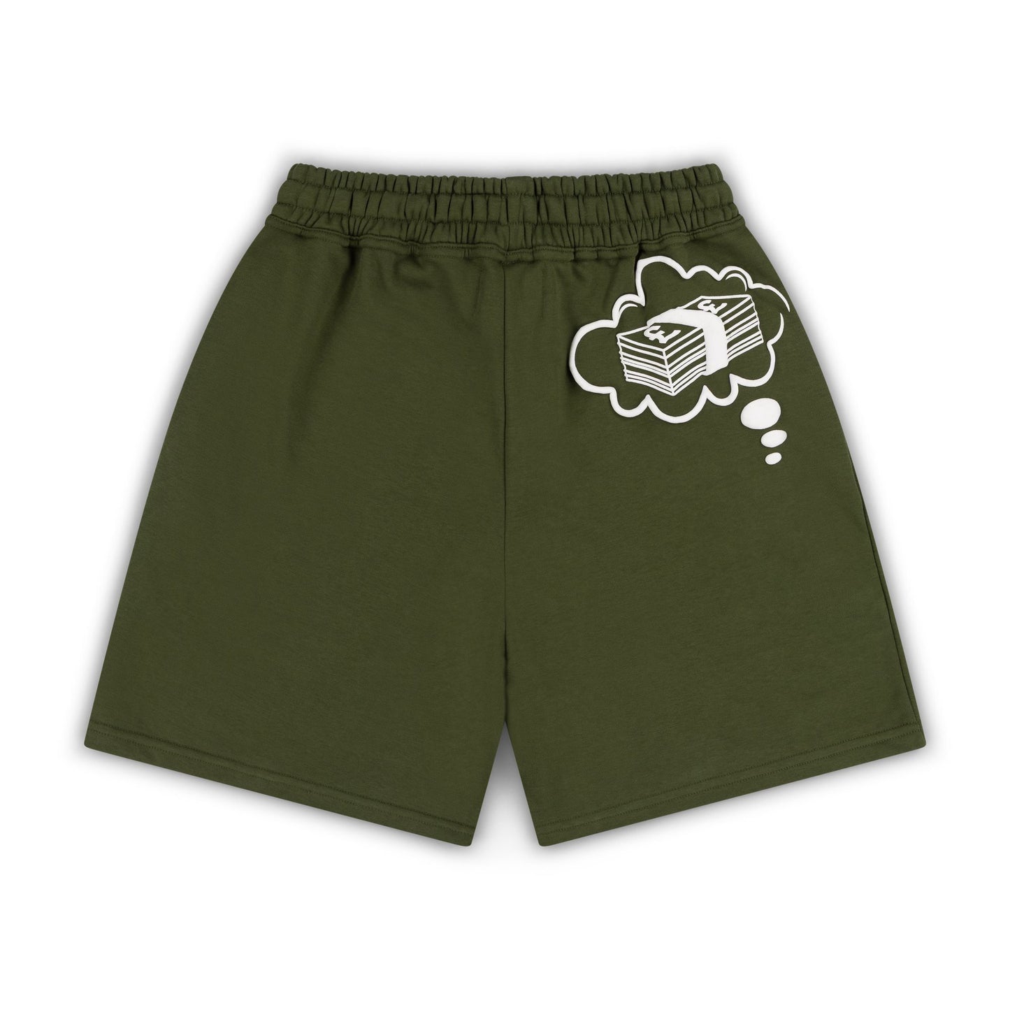 DREAMS KHAKI/ WHITE SHORTS