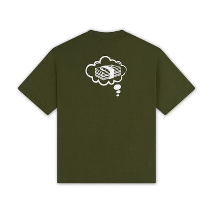 DREAMS OVERSIZED T-SHIRT | KHAKI