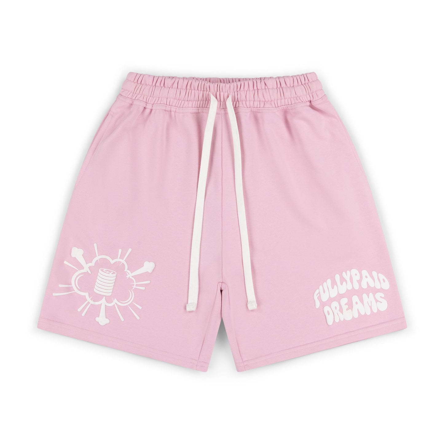 DREAMS PINK/WHITE SHORTS