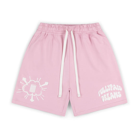 DREAMS PINK/WHITE SHORTS