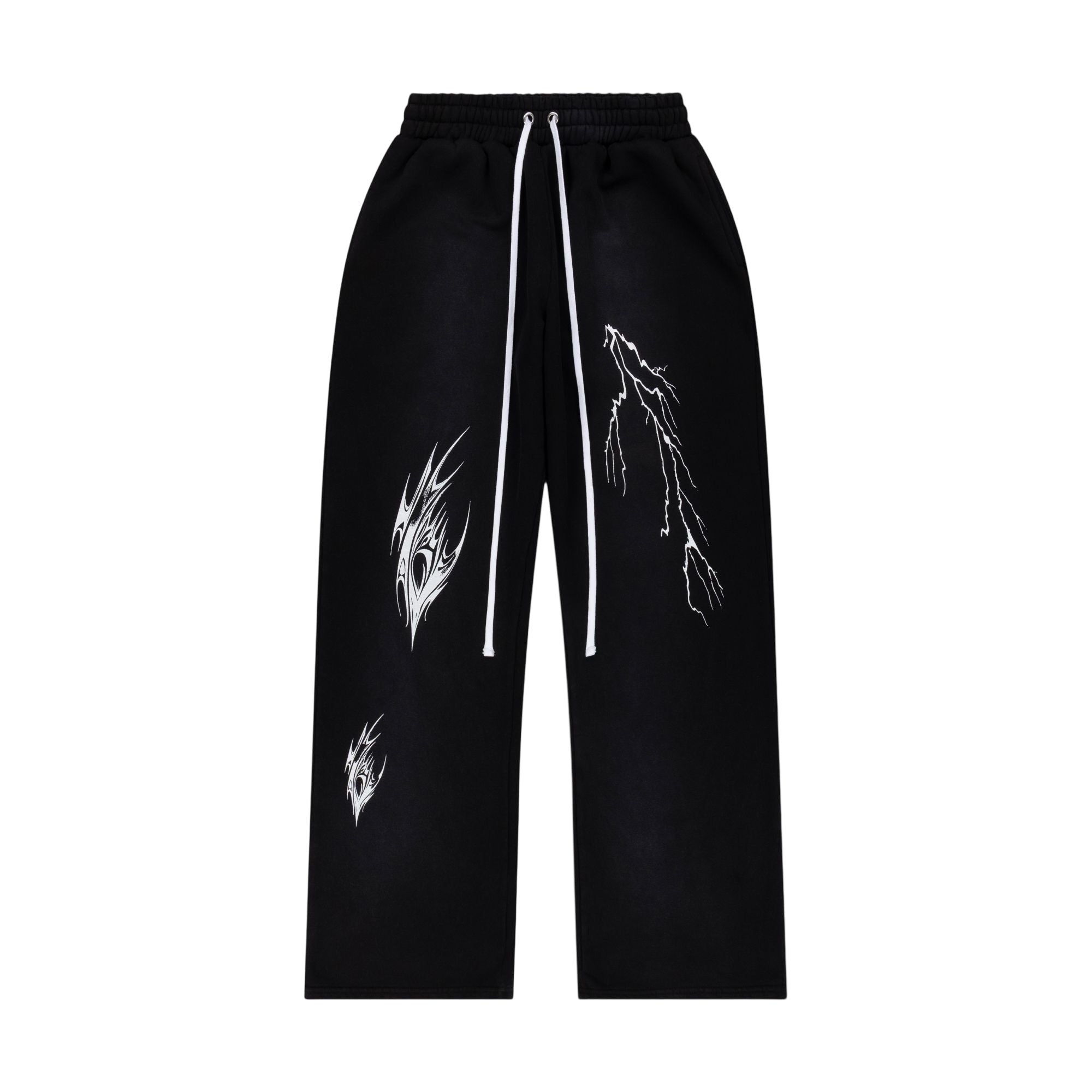 ACID WASH JOGGERS | BLACK