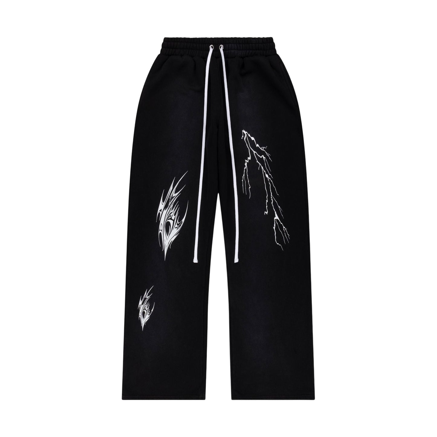 ACID WASH JOGGERS | BLACK