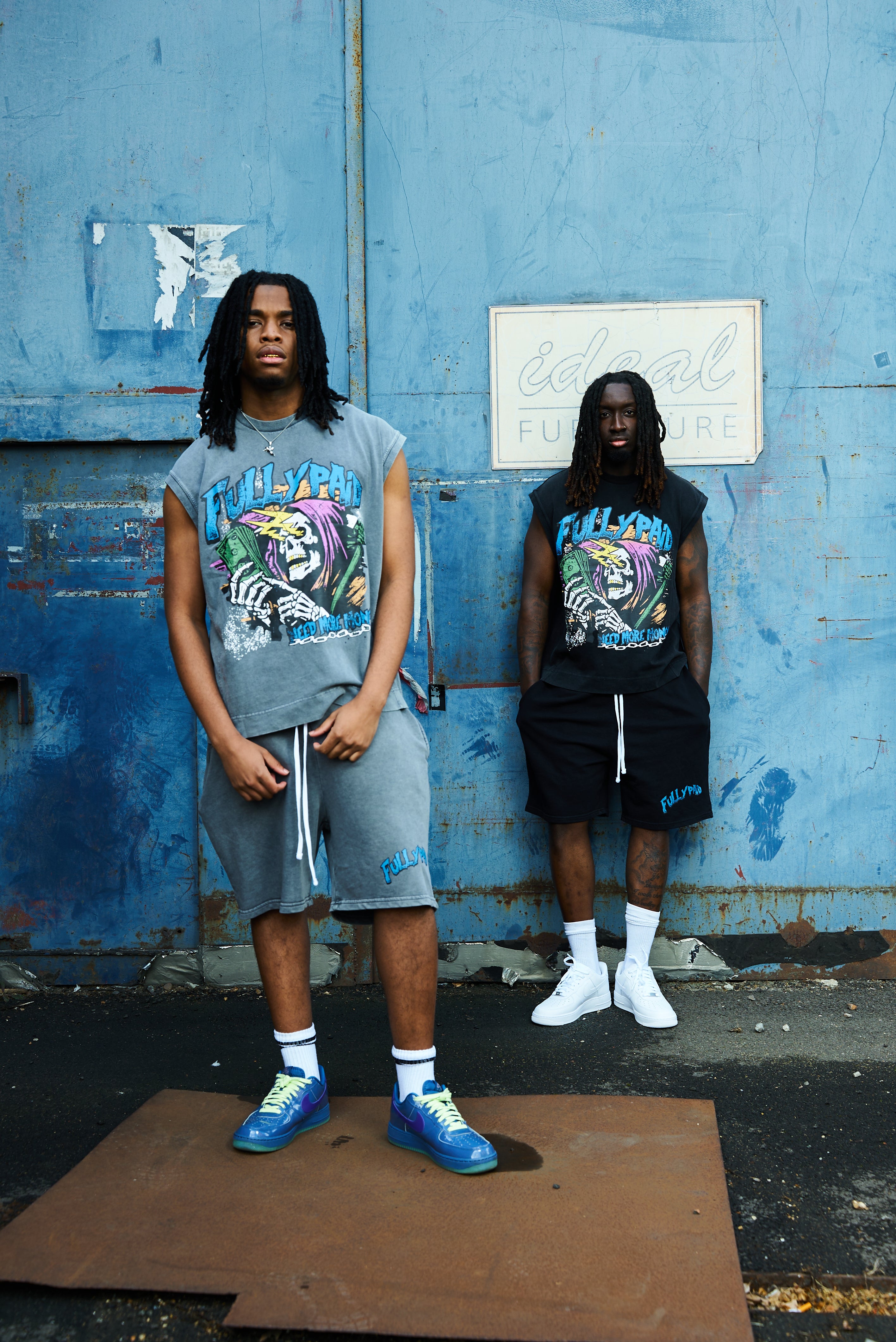 MORE MONEY VEST | GREY