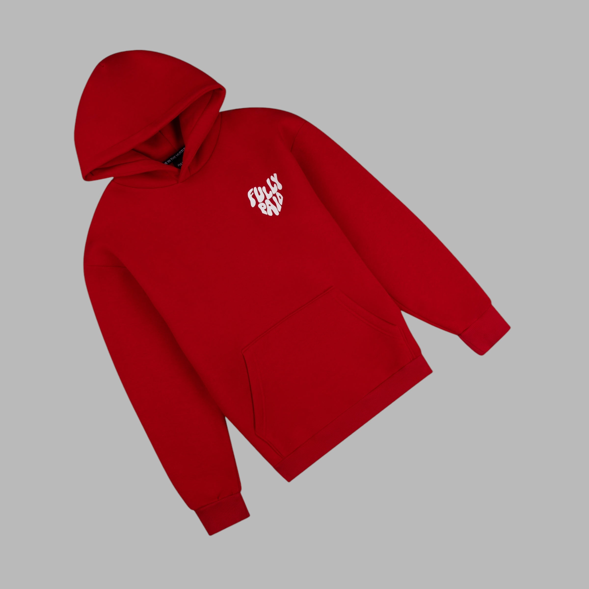 HEART HOODIE | RED