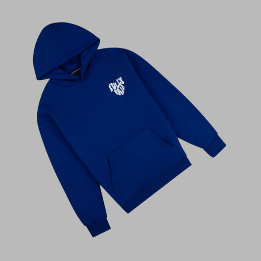 HEART HOODIE | BLUE