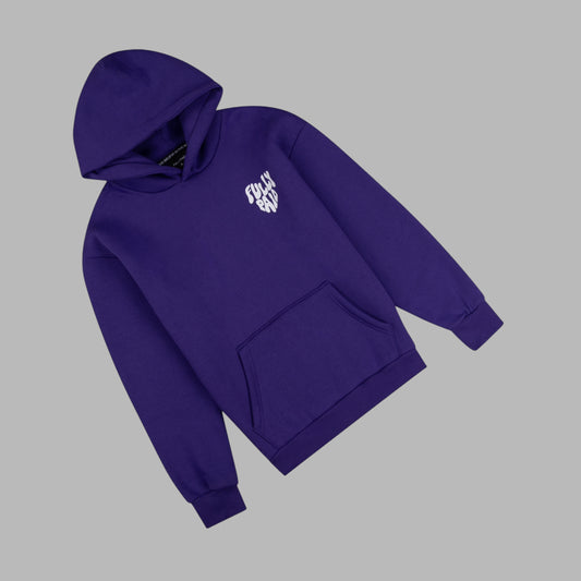 HEART HOODIE | PURPLE