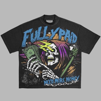 MORE MONEY TEE | BLACK