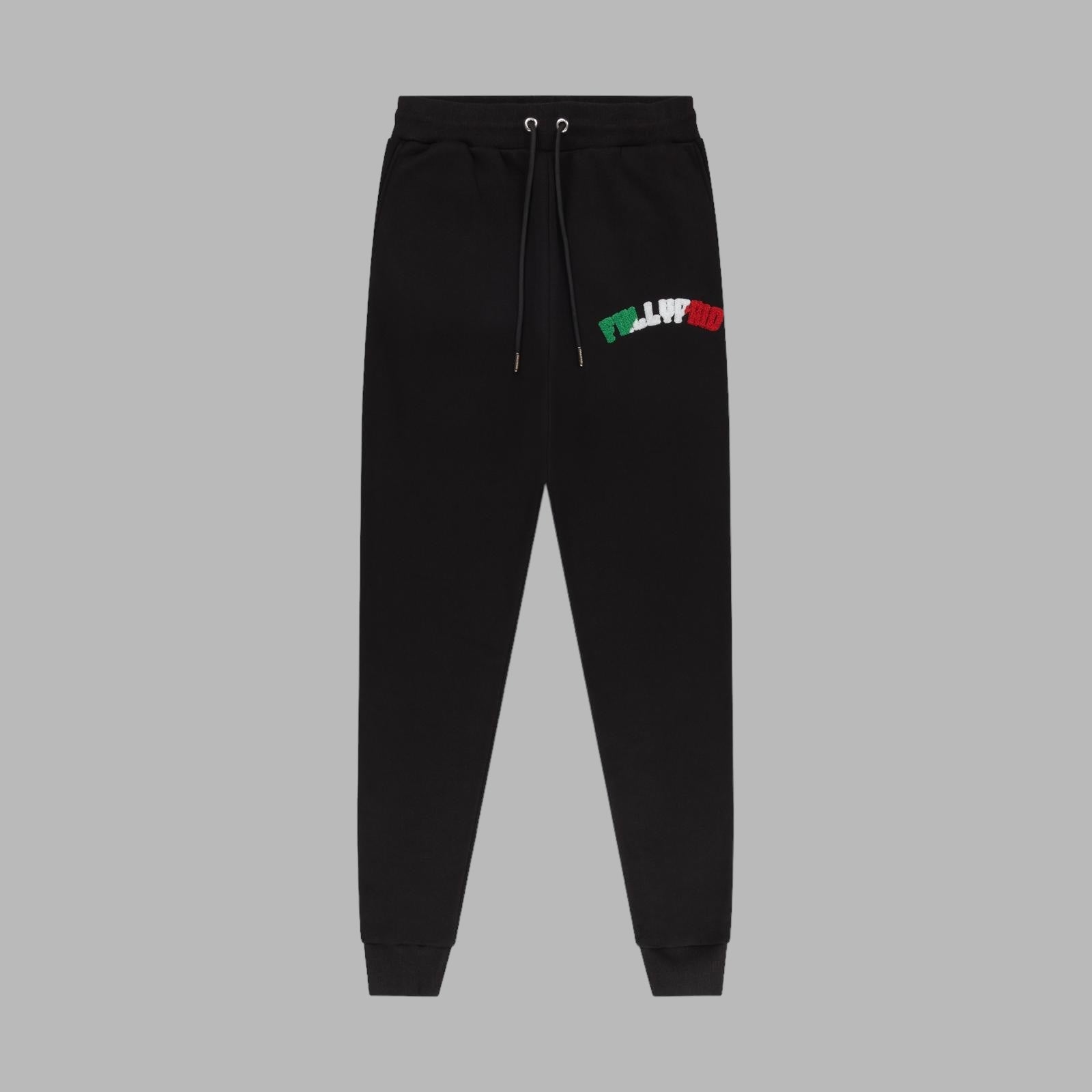 ITALY CLASSIC JOGGERS | BLACK