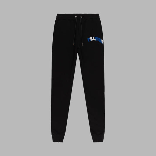 BLACK CLASSIC JOGGERS | BLUE / WHITE