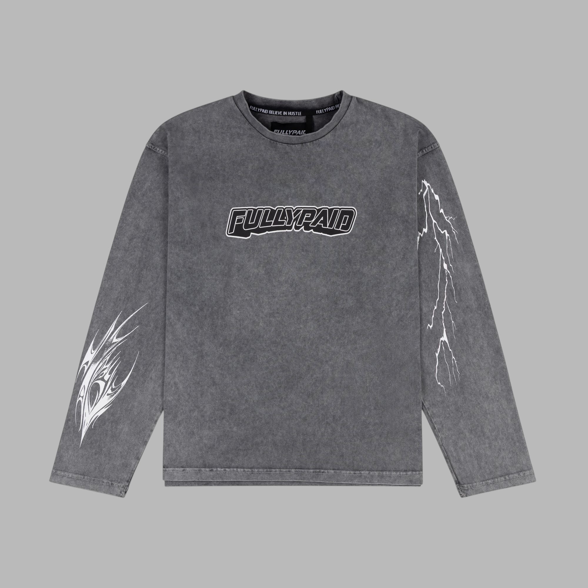 T-SHIRT LAVAGGIO ACIDO | GRIGIO