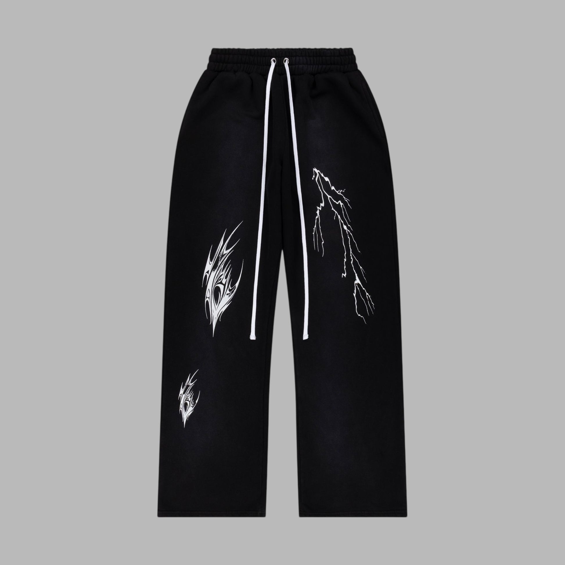ACID WASH JOGGERS BLACK L - Main Image