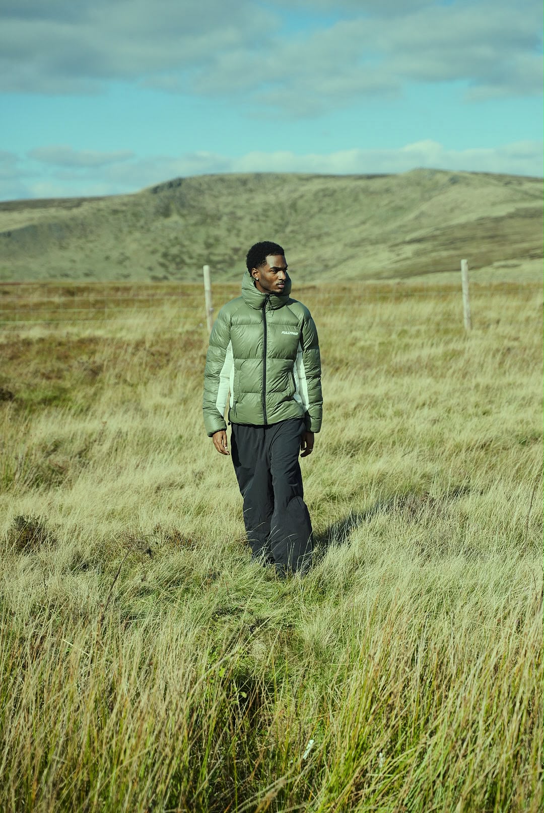 FULLYPAID PUFFER JACKET GREEN