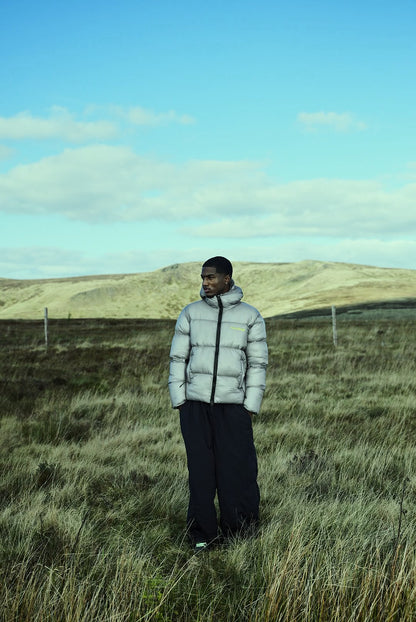 FULLYPAID PUFFER JACKET | SILVER